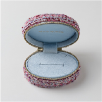 Pink tweed 開いた状態